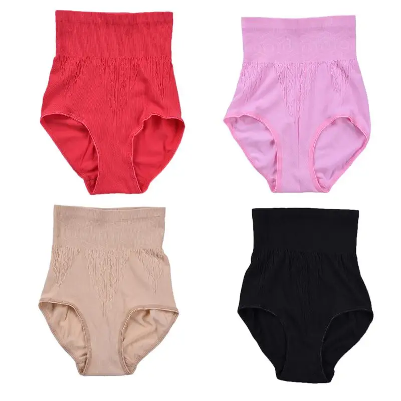 Завышенная талия животик шорты послеродовое нижнее белье Трусы утягивающие