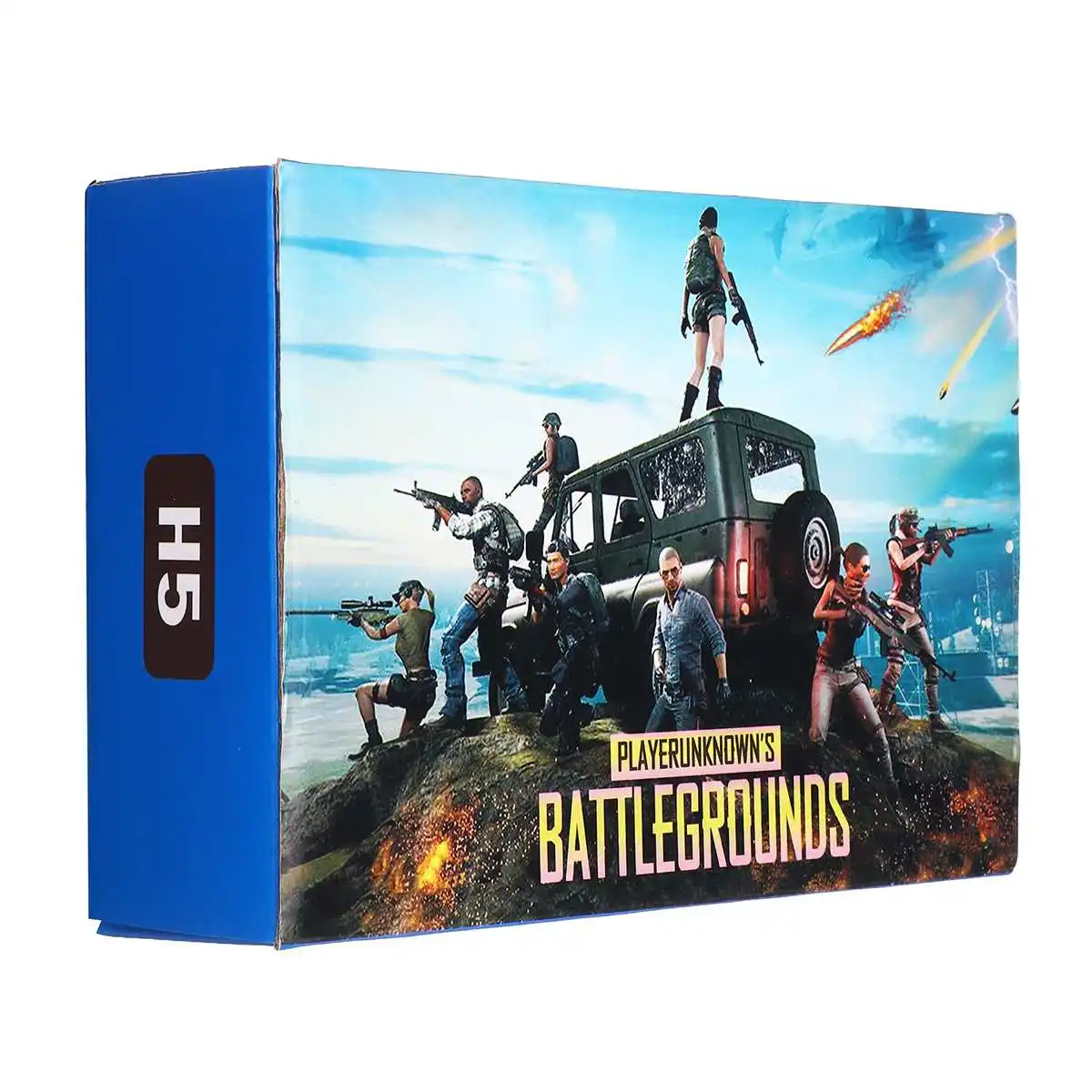 Мобильный игровой геймпад триггер для PUBG с охлаждающим вентилятором L1 R1 стрелок