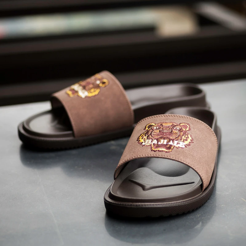Вьетнамки мужские домашние тапочки шлепанцы Pantuflas в виде акул Hausschuhe chaussure homme Zapatos