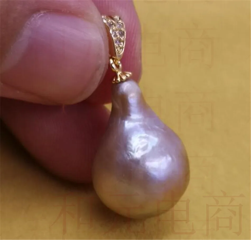 Party green rust Natural HUGE 13-16MM purple PEARL PENDANT flawless GOLD gorgeous Loose ROUND classic pink elegant pendant | Украшения и