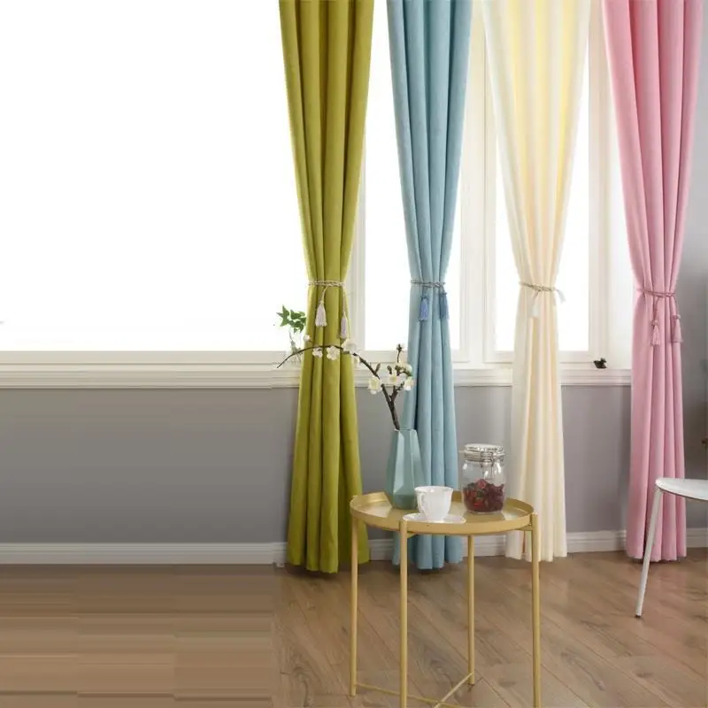 Dormitorio provindas Visillos De Rideau Quarto затемненная Perde кухня для гостиной Cortinas Pour Le Salon Rideaux