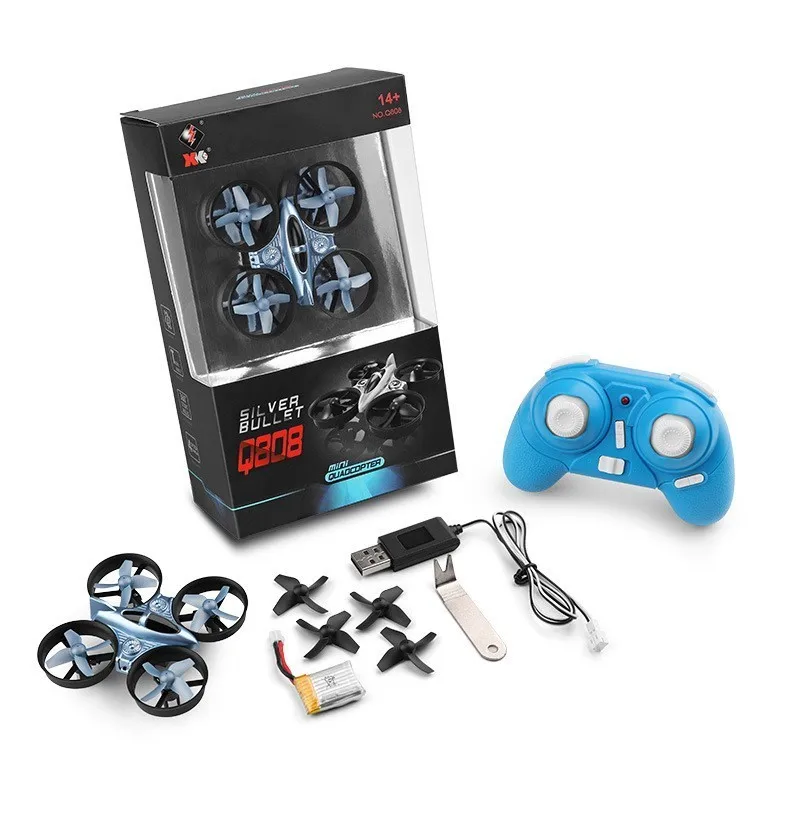 Wltoys XK Q808 4CH 6 осевой гироскоп Дрон высота удержания 3D флип Безголовый режим RC