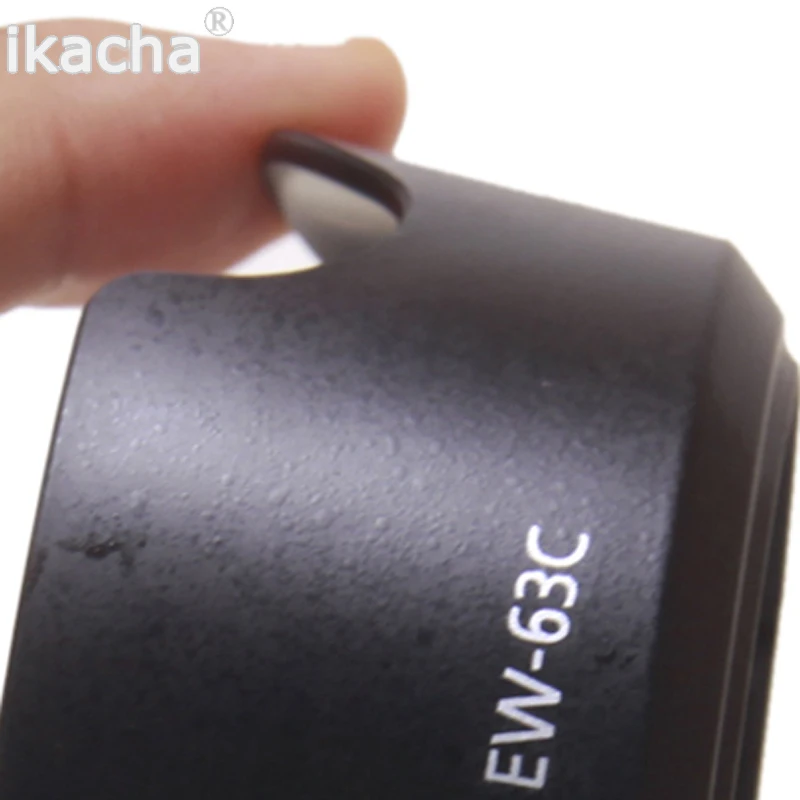 Новая бленда объектива EW 63C EW63C для Canon EF S 18 55 мм f/3 5 6 IS STM кожух линзы камеры Protetor ew