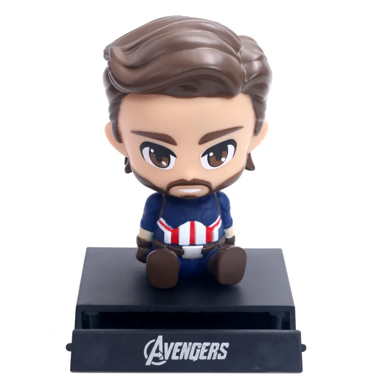 13 см Мстители миниатюры Marvel ПВХ фигурки героев Человек паук Халк Капитан Америка