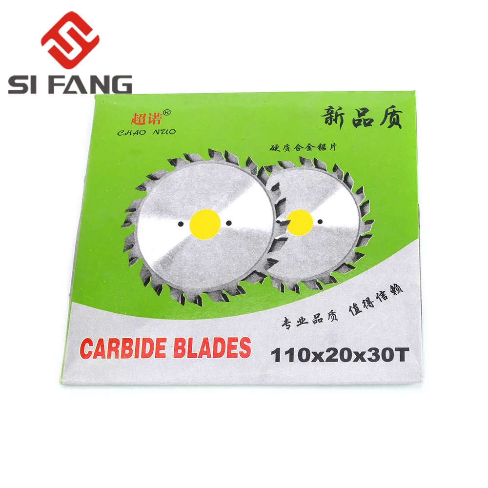 

2pcs 4" 30T Circular Saw Blades Cutting Saw Blade Carbide Wheel Discs for Woodworking Cutting Electric Tool Fittings