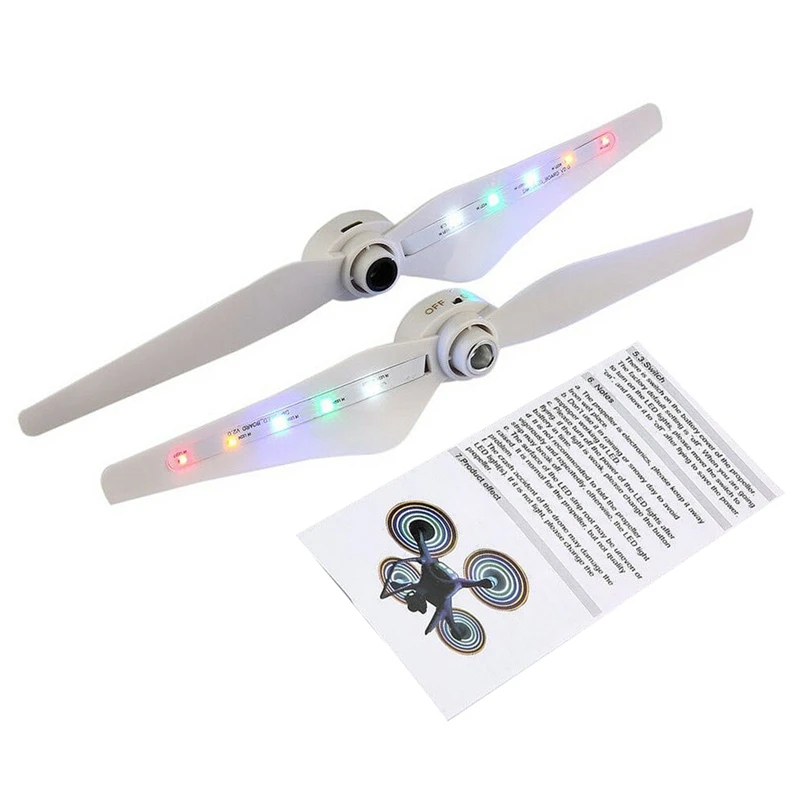 Rechargeable Quick Release Led Flash Propeller Parts For Dji Phantom 3 Series Be | Спорт и развлечения