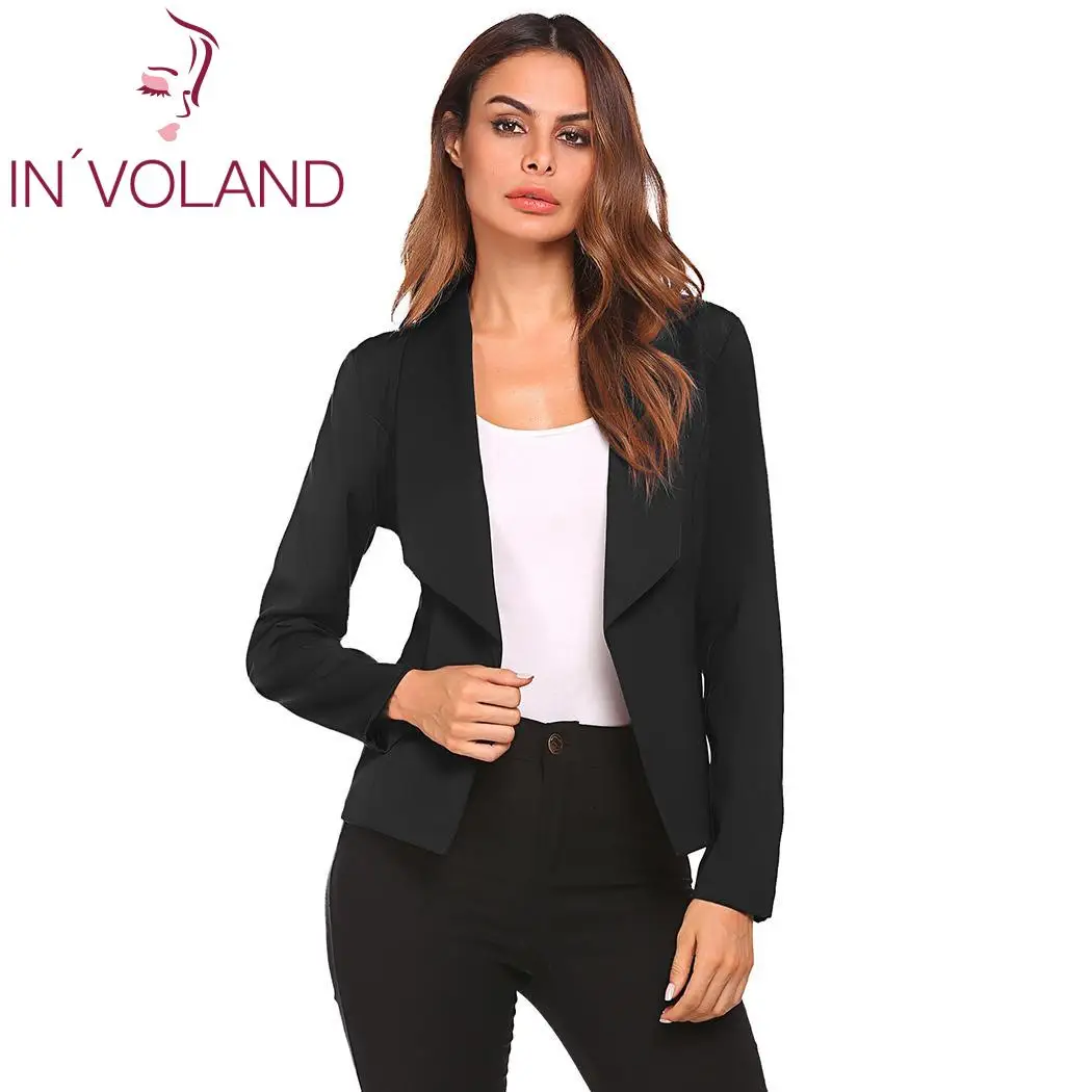 Женская шаль лацкан с длинным рукавом Slim Fit открытая высота 176 см обхват груди 86
