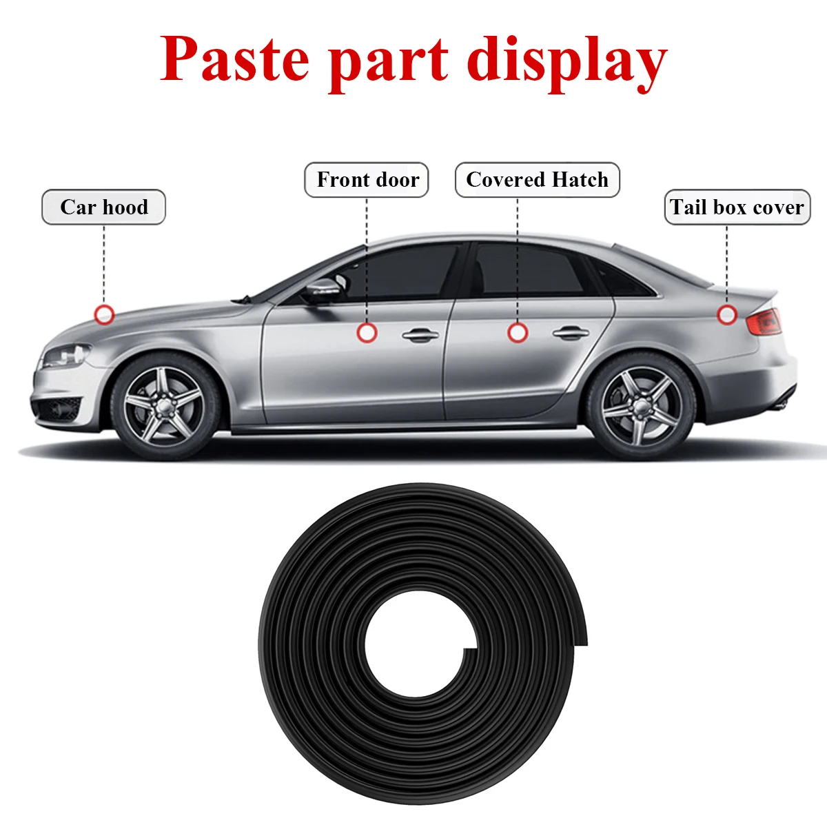 10 м/уп. протектор автомобильной двери автомобильная защита бампер обод край