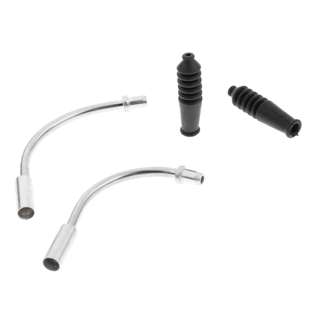 V Brake Noodles Cable Guide Boots Aluminum V-Brake Set Front and Rear Kit 6.8cm 8cm Bicycle Parts Accessories | Спорт и развлечения
