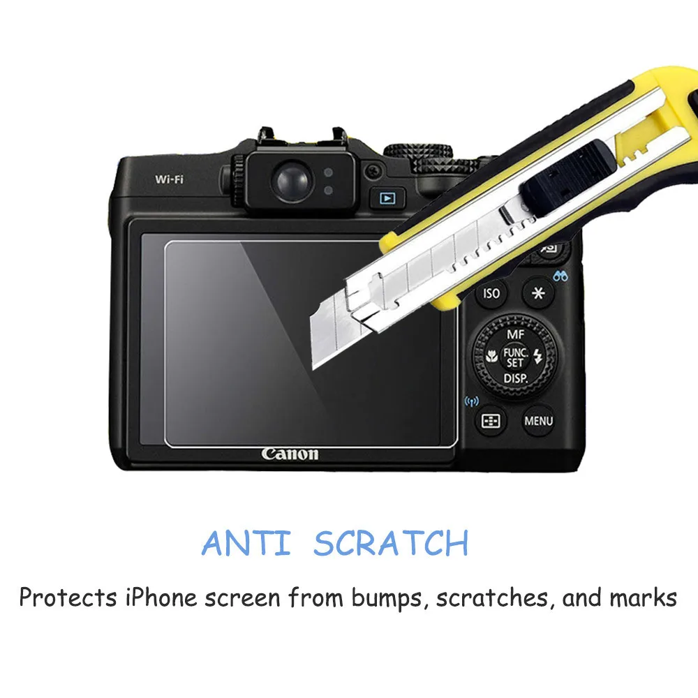 2 упаковки для Canon PowerShot SX700 / SX710 SX720 0 3 мм 2.5D 9H прозрачное Закаленное стекло