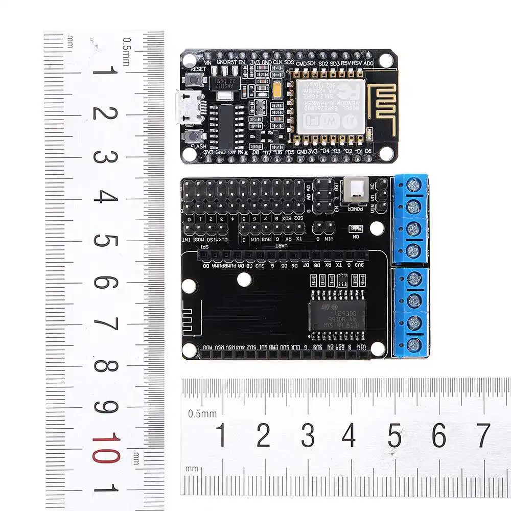 CLAITE 1 ПК Смарт ESP8266 макетная плата + драйвер wifi Плата расширения для IOT NodeMcu ESP12E Lua