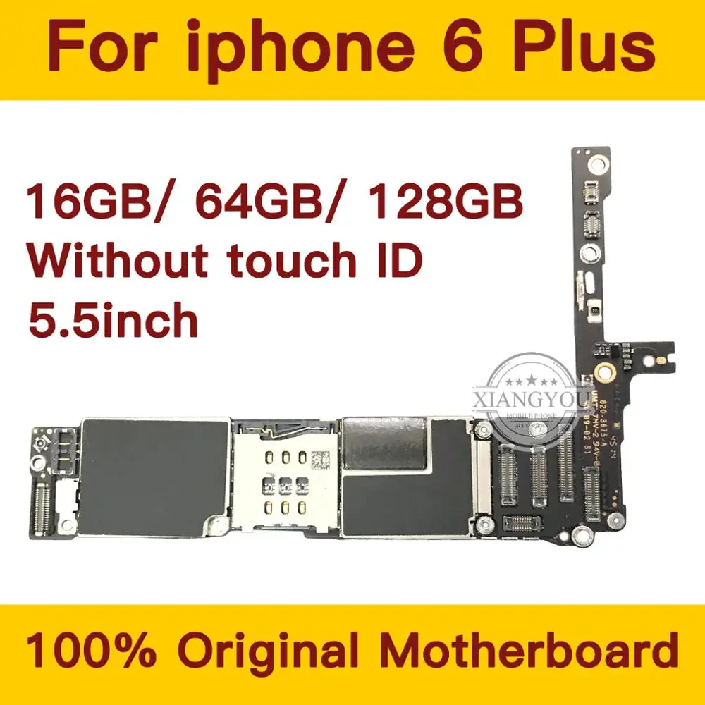 Для оригинального iPhone 6 Plus 5 дюймов материнская плата IOS системная Полная