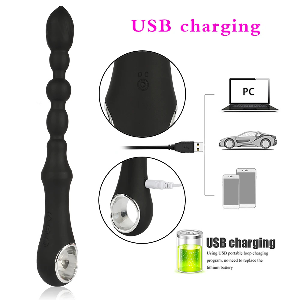 Анальный вибратор для мужчин массажер простаты анальная пробка|Вибраторы и