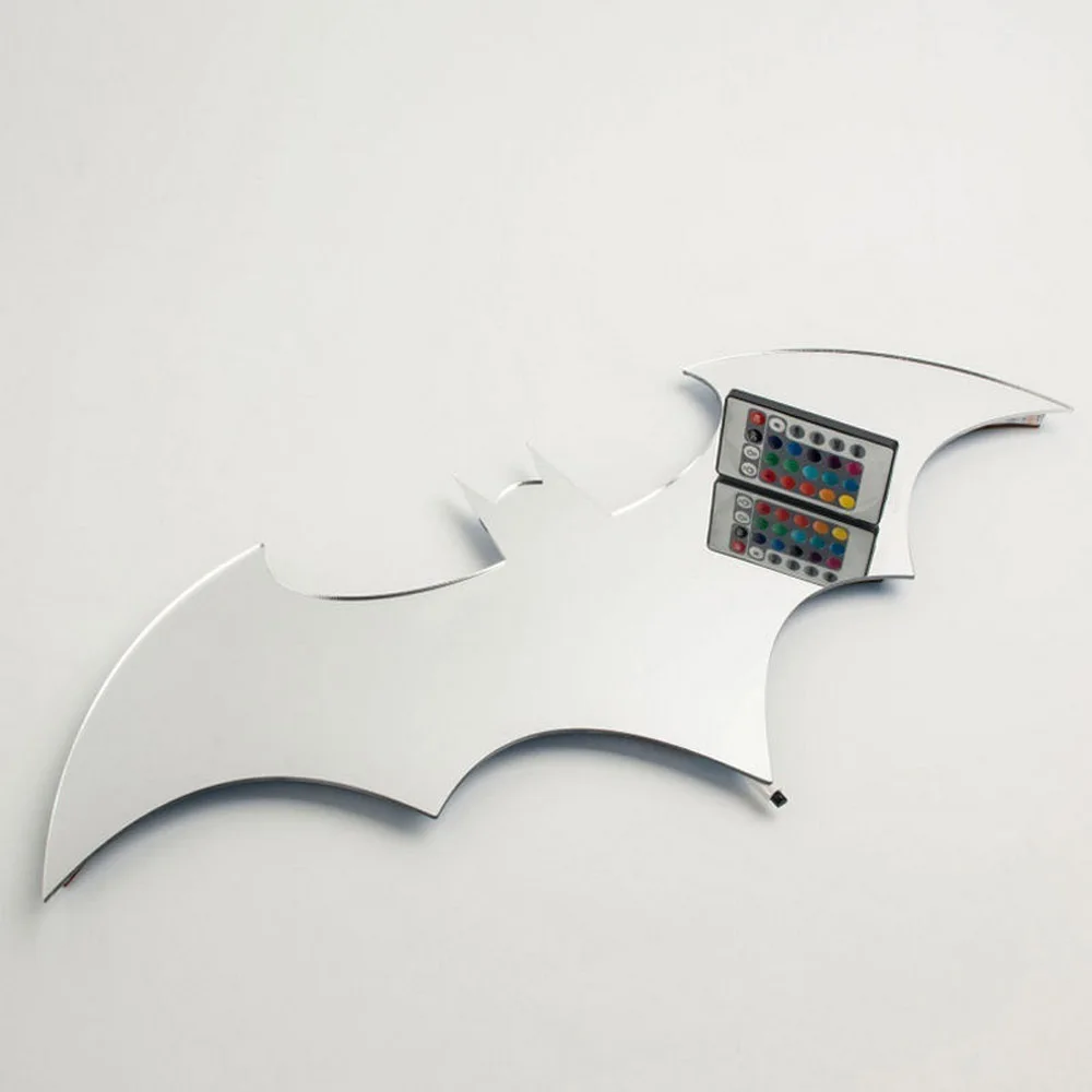 Красочный 3D светодиодный Бэтмен пульт дистанционного управления Ночной
