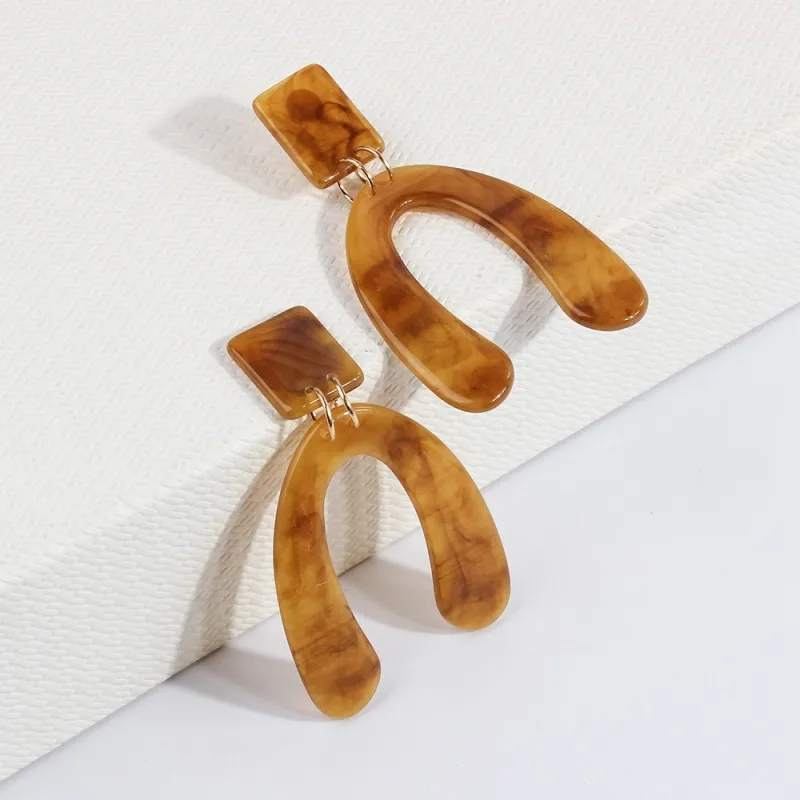 

Dangle Earrings U Shape Drop Earrings for Women Jewelry