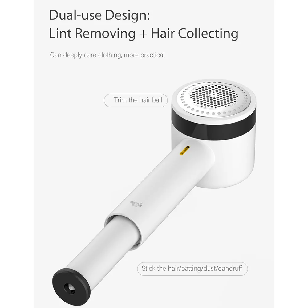 Deerma Беспроводная Машинка для удаления катышков с одежды Fuzz Shavers для свитера Одежда ворс гранулы машина для удаления таблеток для дома