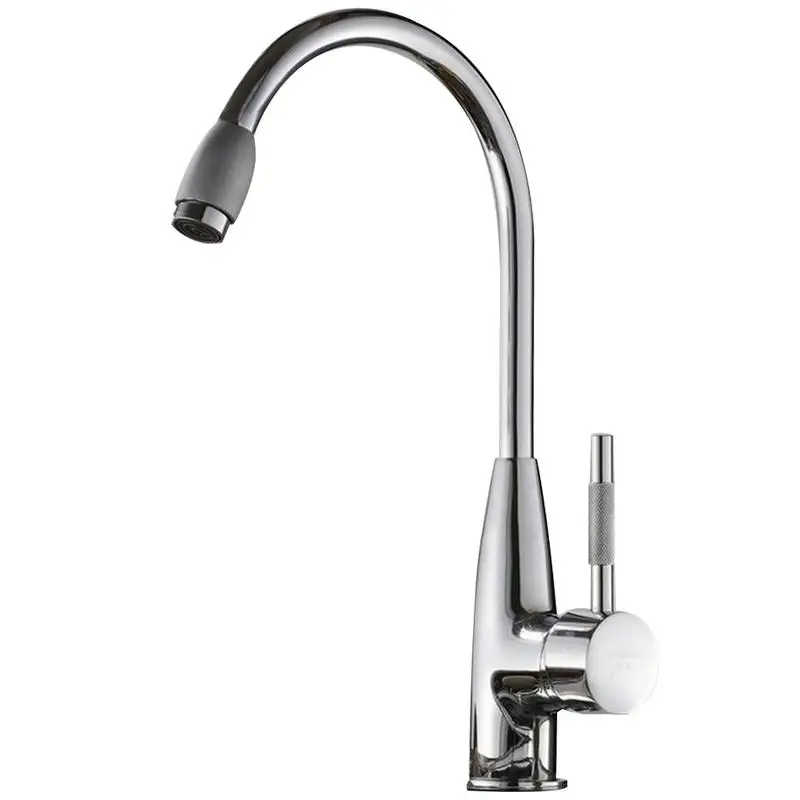 

360 Degrees Rotary Warm And Cold Water Dual-Use Stainless Steel Bathroom Kitchen Faucet