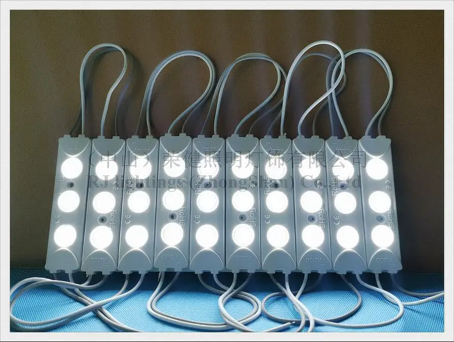Алюминиевый PCB светодиодный модуль освещения впрыска СИД Модуль DC12V 82 мм * 20 8 SMD 5730