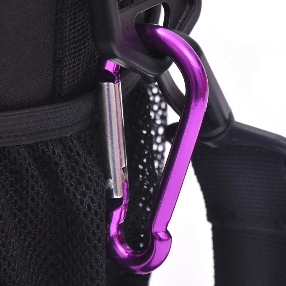20Pcs Aluminum Spring Carabiner Outdoor Camping Equipment EDC Hook Pocket Key Chain Survival Tool|Уличные инструменты| |