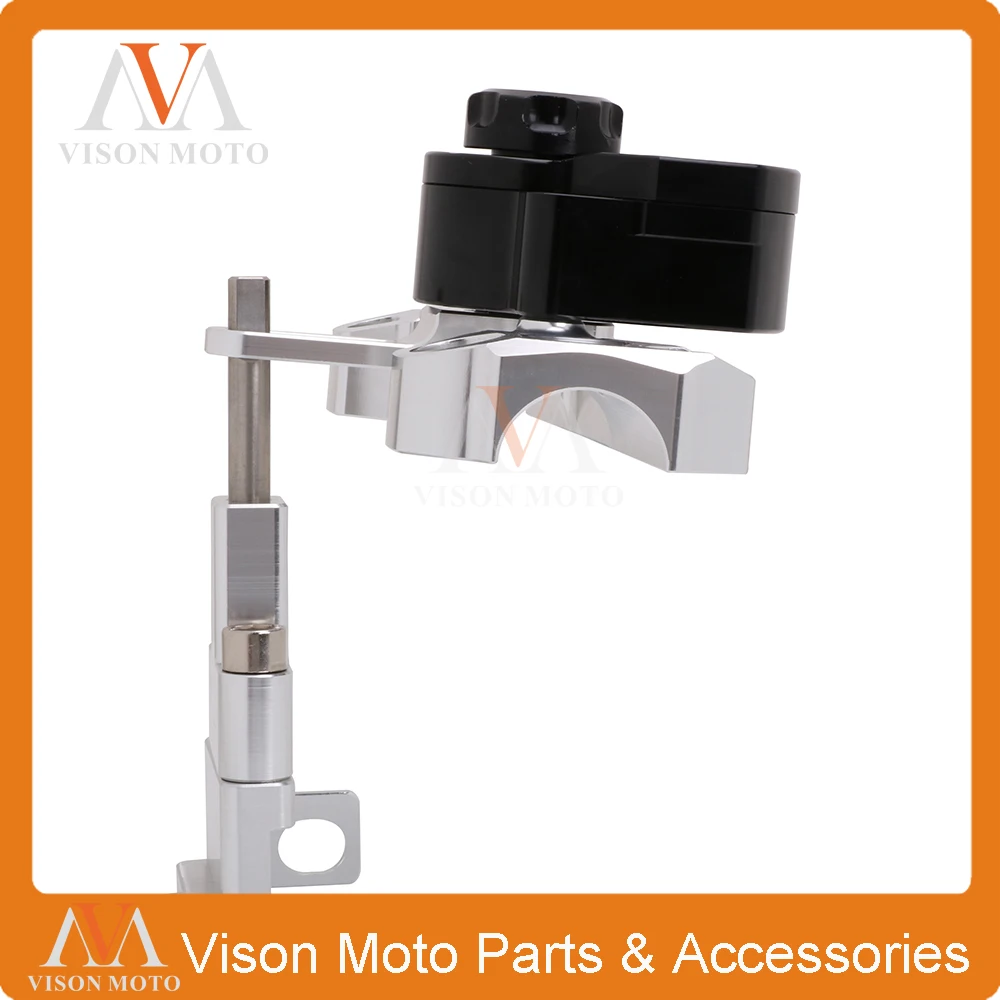 

Motorcycle Aluminum Steering Damper Stabilizer Holder Bracket Mount Support Kit For Yamaha MT-09 2017-2019 FZ-09 2017-2019