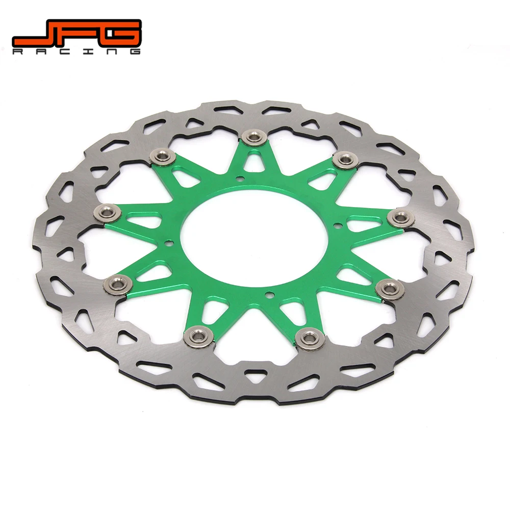 Плавающий тормозной диск Motocross 320 мм для KAWASAKI KX125 KX250 2006 2008 KX250F KX450F 2015 KLX450R 2007