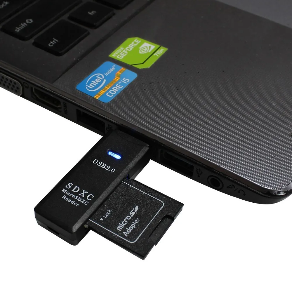 CHYI 2 в 1 кардридер USB 3 0 Мини с внешней Micro SD XD карты для ноутбука Аксессуары |