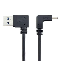 cydz cable cy usb 3 1 usb c up down angled to 90 degree left angled a male data cable for laptop tablet phone