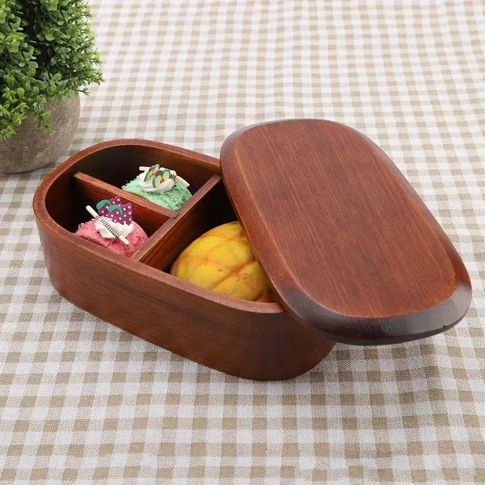 Японские коробки Bento деревянная коробочка для обедов ручная работа натуральная