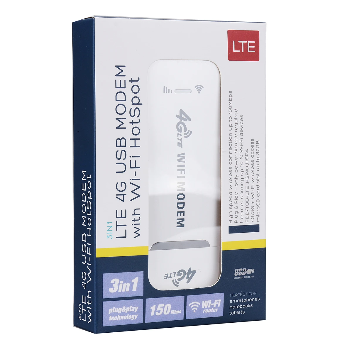 USB модем 4G LTE|3G/4G роутеры| |