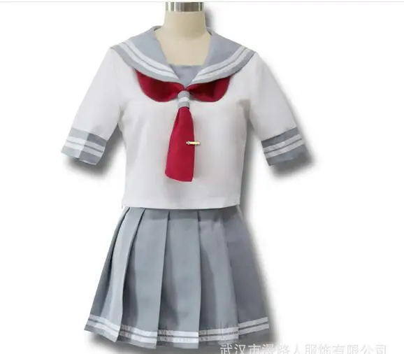 Японское аниме Love Live Sunshine карнавальный костюм Takami Chika для девочек униформа моряка