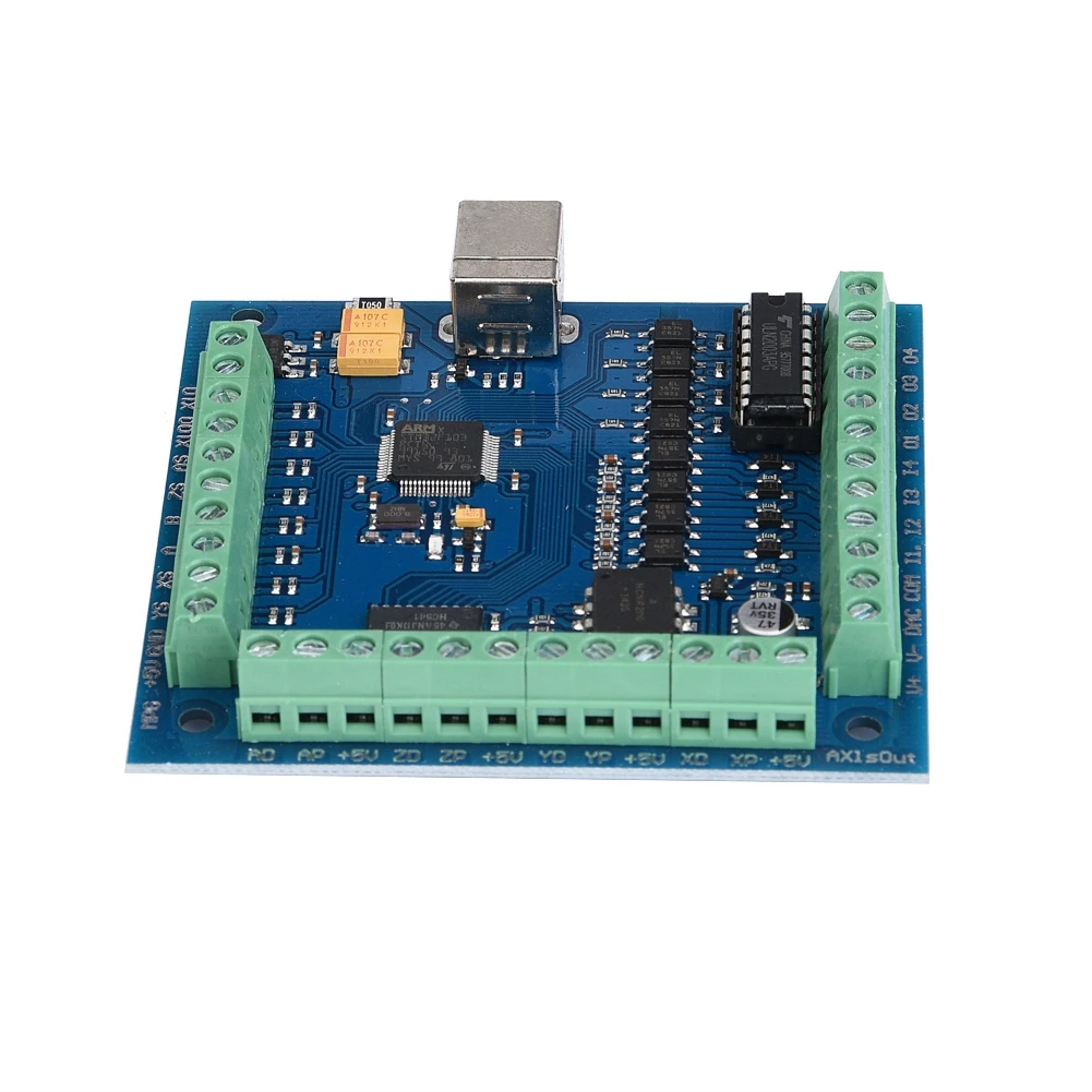 MACH3 плата управления движением USB 4 оси 100 кГц CNC контроллер движения для