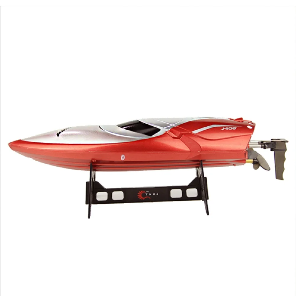 Новый TKKJ H106 2 4G высокоскоростной RC лодка 7 4 V 600MAH ЖК-экран аккумулятора пульт