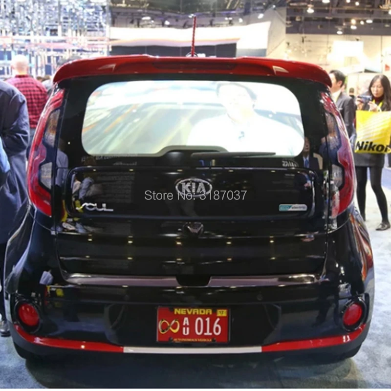 Спойлер для Kia Soul 2010-2015 пластиковая задняя крышка багажника из АБС-пластика