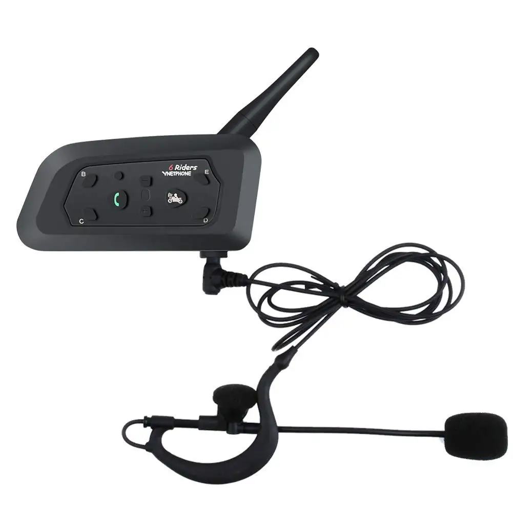 6 шт./упаковка мотоцикл BT Intercom 1200 м|Наушники для шлемов| |