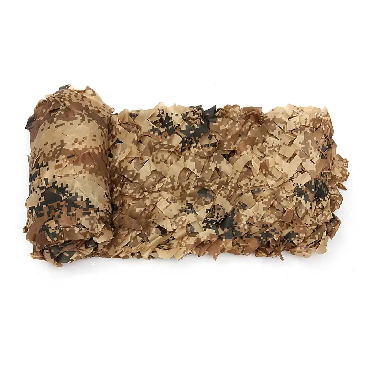 

1.5x2 1.5x3 1.5x4 1.5x5 1.5x6 1.5x7 1.5x10 Polyester Fabric PET Fibre Camouflage Camo Net Netting Hunting Sun Shade Car Cover