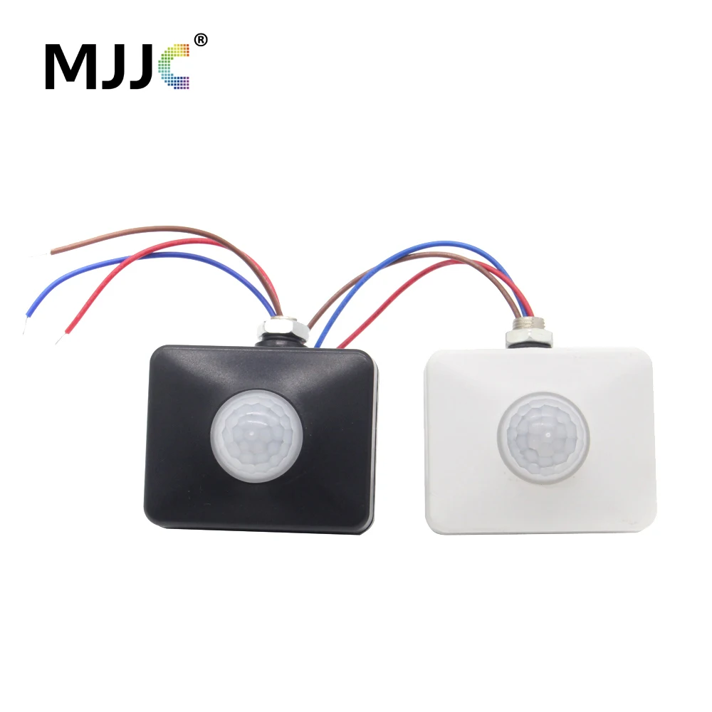 

12V PIR Sensor Movement Switch Outdoor Motion Sensor 220V Motion Detector Sensor Timer 110V Automatic Infrared Light Switch
