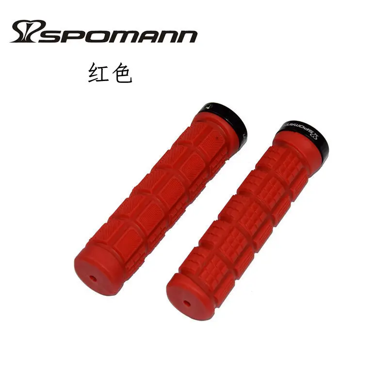 Новинка заглушка на руль велосипеда SPOMANN из сплава + ТПР горного запчасти для