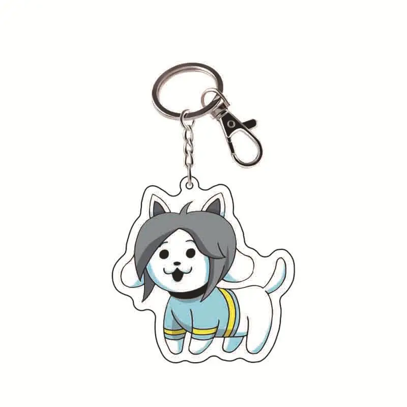 Игровой Косплей Undertale модный акриловый брелок с рисунком Санс череп скелет