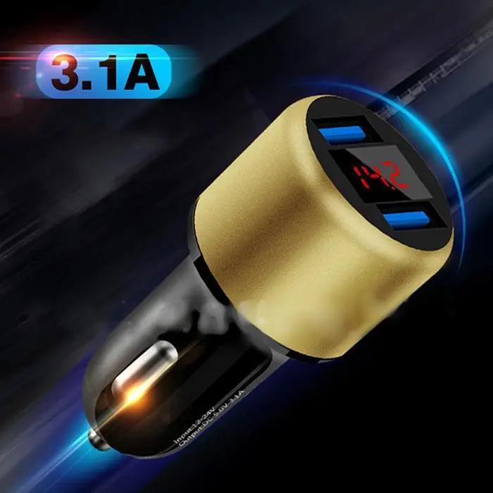 3.1A USB Автомобильное зарядное устройство универсальное интеллектуальное