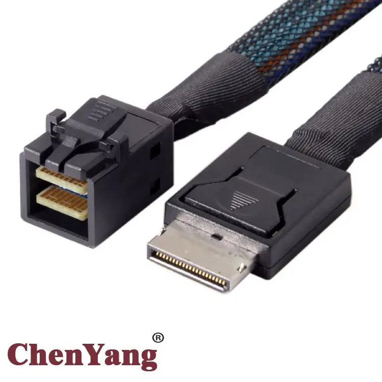 OCuLink PCIe PCI Express Φ 4i to SFF 8611 SSD Активный Кабель для передачи данных 50 см|Кабели данных|