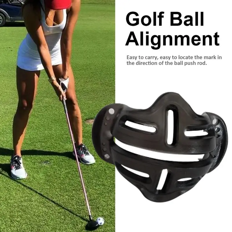 PGM Golf Ball Line Marker шаблон выравнивания для рисования линейный Putt позиционирование