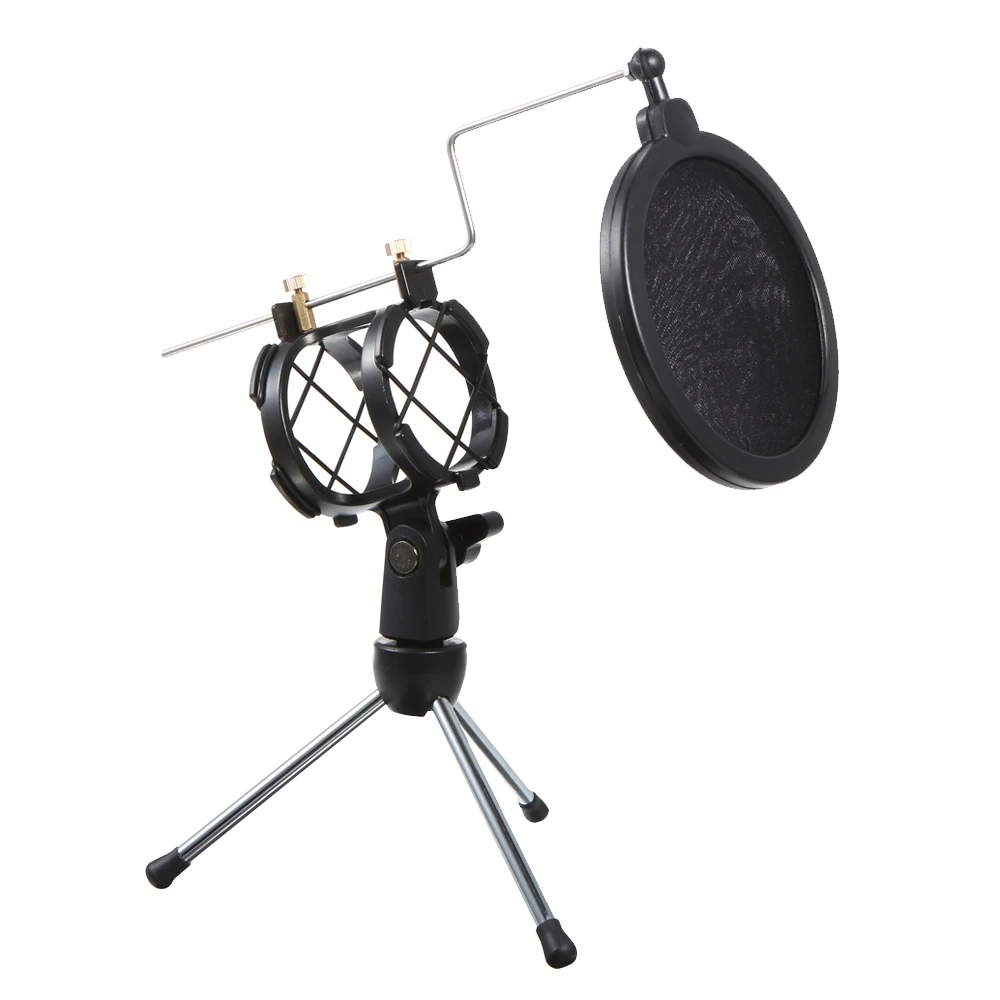 Professional Condenser Microphone Mini Portable Recording Set for Voice | Спорт и развлечения