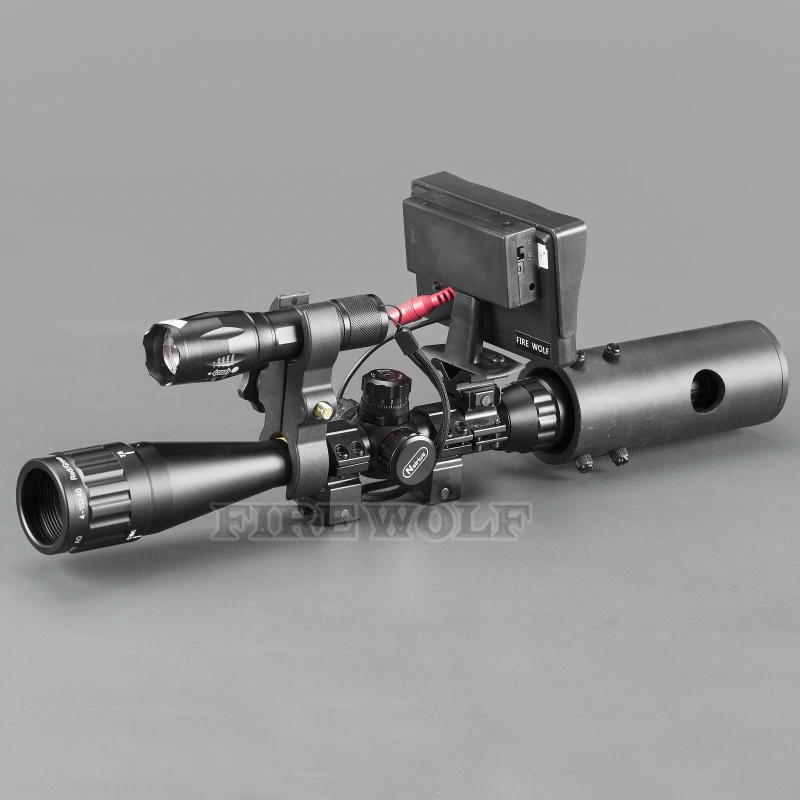 Riflescope добавить на инфракрасном DIY ночного видения область день и ночь двойного