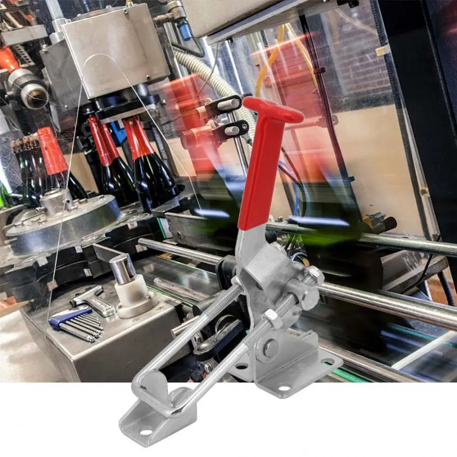Трубный зажим из углеродистой стали треугольной формы Рычаг тумблер 40341 защелка