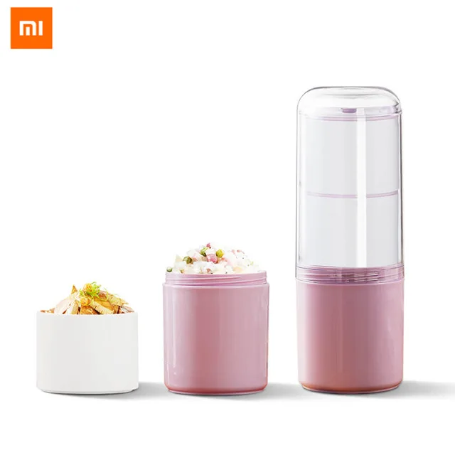 Xiaomi Mijia Youpin Kalar vitality lunch b o x экологически чистый материал легкий и портативный Ланч