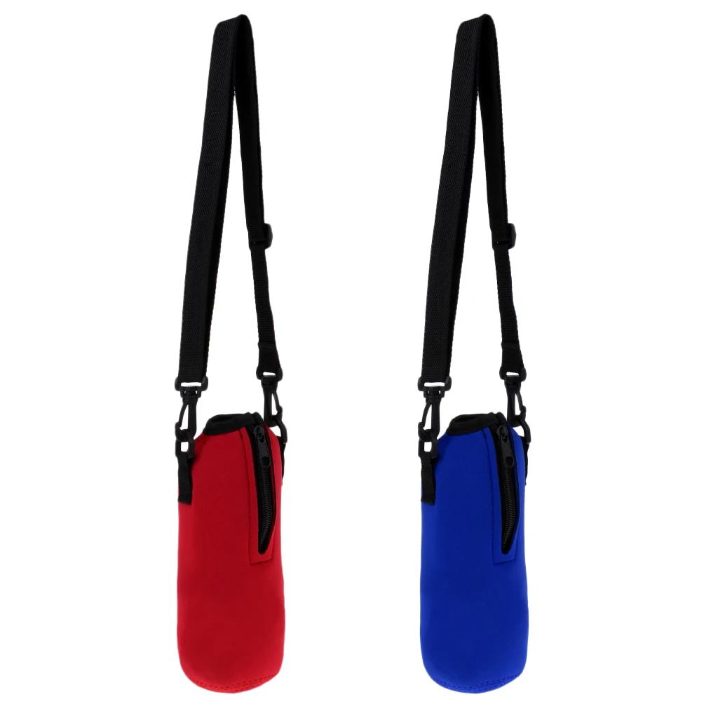 Perfeclansports Store-2pcs Спортивная бутылка для воды держатель рукав сумка неопрен сумка чехол 750 мл