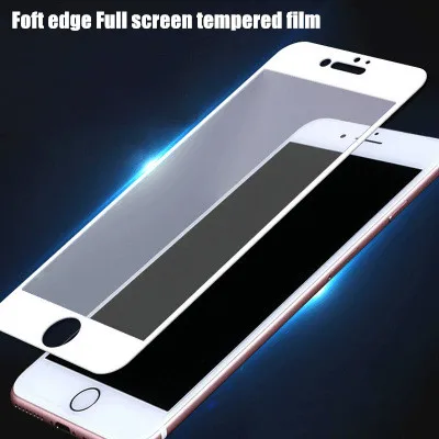 Закаленное стекло 9H с полным покрытием для iPhone 7 8 6 6s Plus Защитная пленка экрана 7plus
