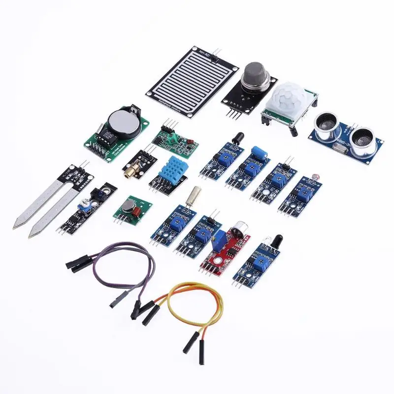 16pcs the Sensor Module for Raspberry Pi 3 2 Model B with Box | Компьютеры и офис