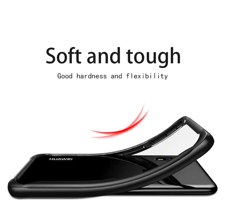 KISSCASE Transparent Case For Huawei Mate 20 10 Lite P20 P30 Pro Nova 4 4E Shockproof PC+TPU Cover Honor View V20 Funda |
