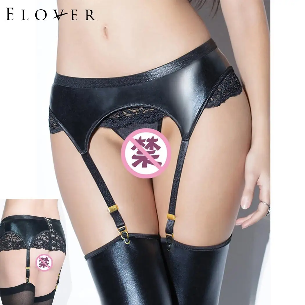 Женское нижнее белье Elover Lather сексуальное с цветочным кружевом и низкой талией |